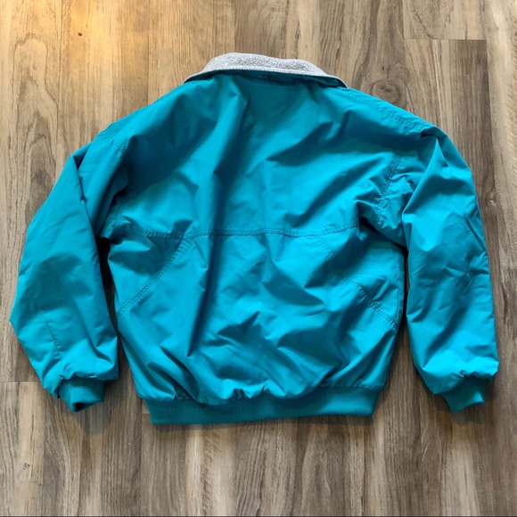 Vintage Patagonia Turquoise Puffer Jacket - Picture 4 of 6
